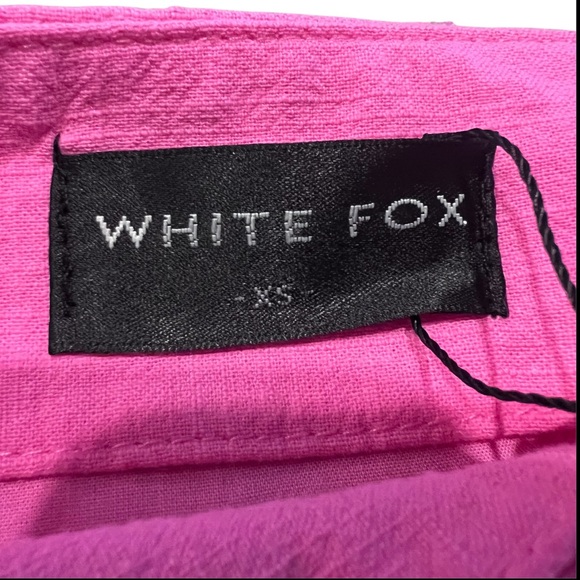 White Fox Sunset Views hot pink mini skirt XS - Picture 6 of 14